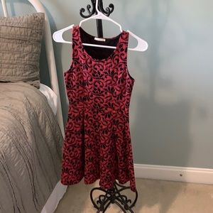 Black and red Mai Tai dress